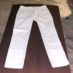 28/30 tailored fit white golf pants